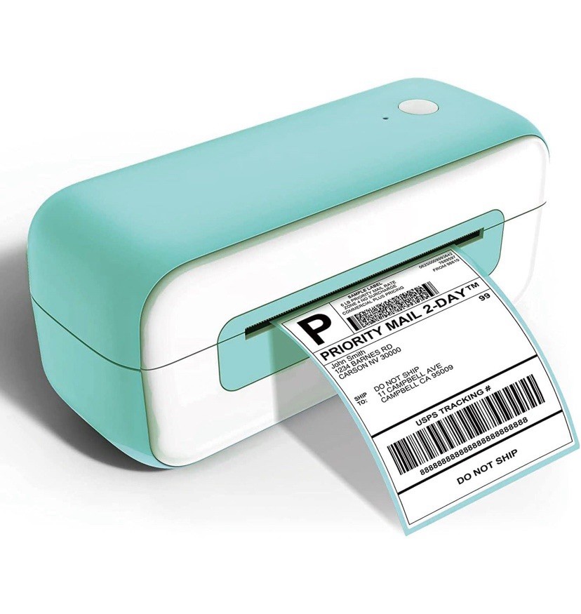 Shipping Label printer USB Direct thermal barcode 4x6 10 labels Win, Mac LOT