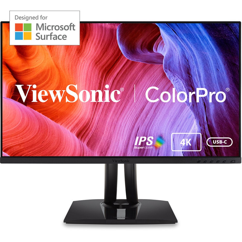 ViewSonic VP275-4K 27 Inch 4K UHD IPS Professional Monitor USB-C DisplayPort