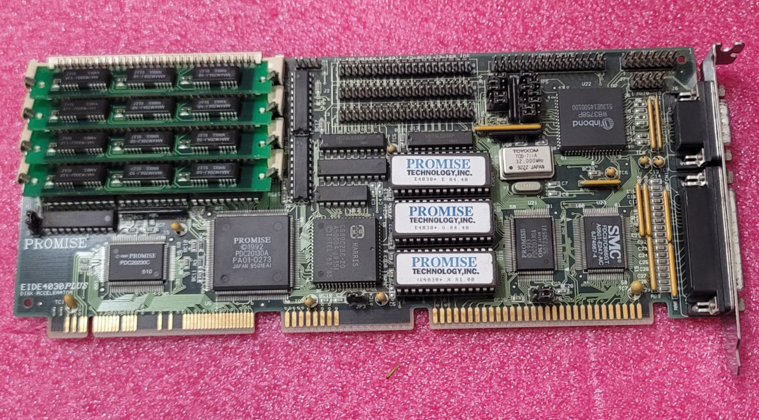 Promise EIDE 4030 plus Local Bus hard drive controller Card Retro Gaming #N84