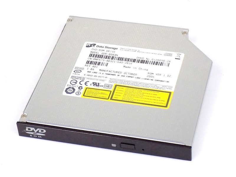 Dell 0NF673 GDR-8084N IDE P-ATA DVD±ROM CD±ROM RW Slim Drive Black
