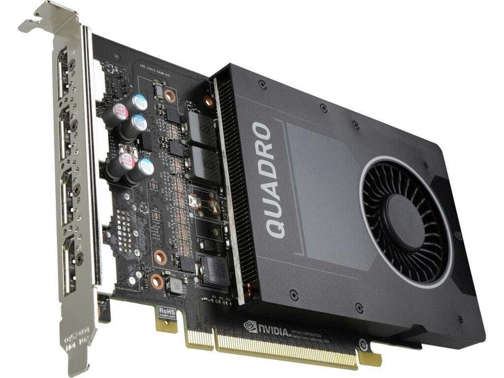 Nvidia Quadro P2000 5GB GDDR5 PCI-e Graphics Card 4 x DP