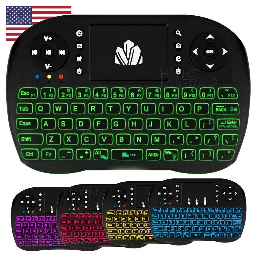 Mini Wireless Keyboard Remote Control Touchpad Smart TV Android Box PC 2.4 GHz