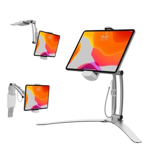 3-in-1 iPad Tablet Mount – CTA Multipurpose Universal Tablet Mount Holder for 