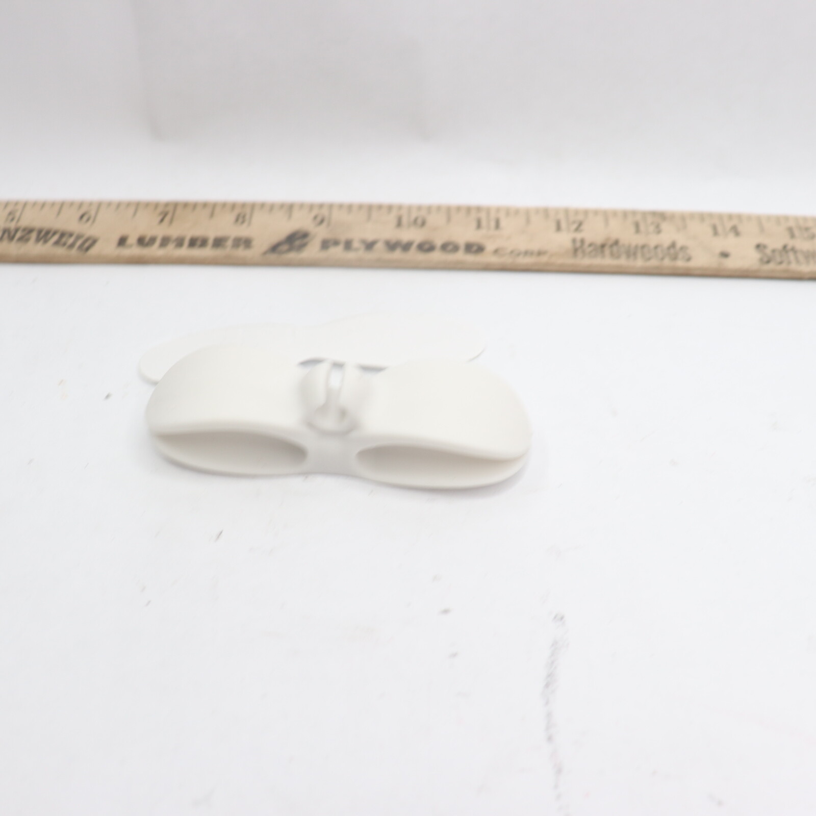 Universal Self Adhesive Power Cord Organizer Kitchen Appliance Cord Winder White