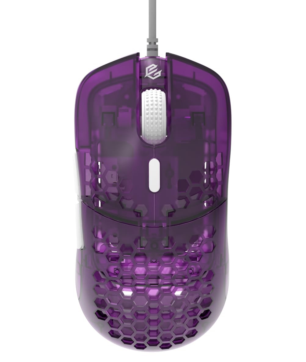 Hati HTM/HT-M Medium 56g Ultra Lightweight Honeycomb Wired Gaming Mouse, PixArt