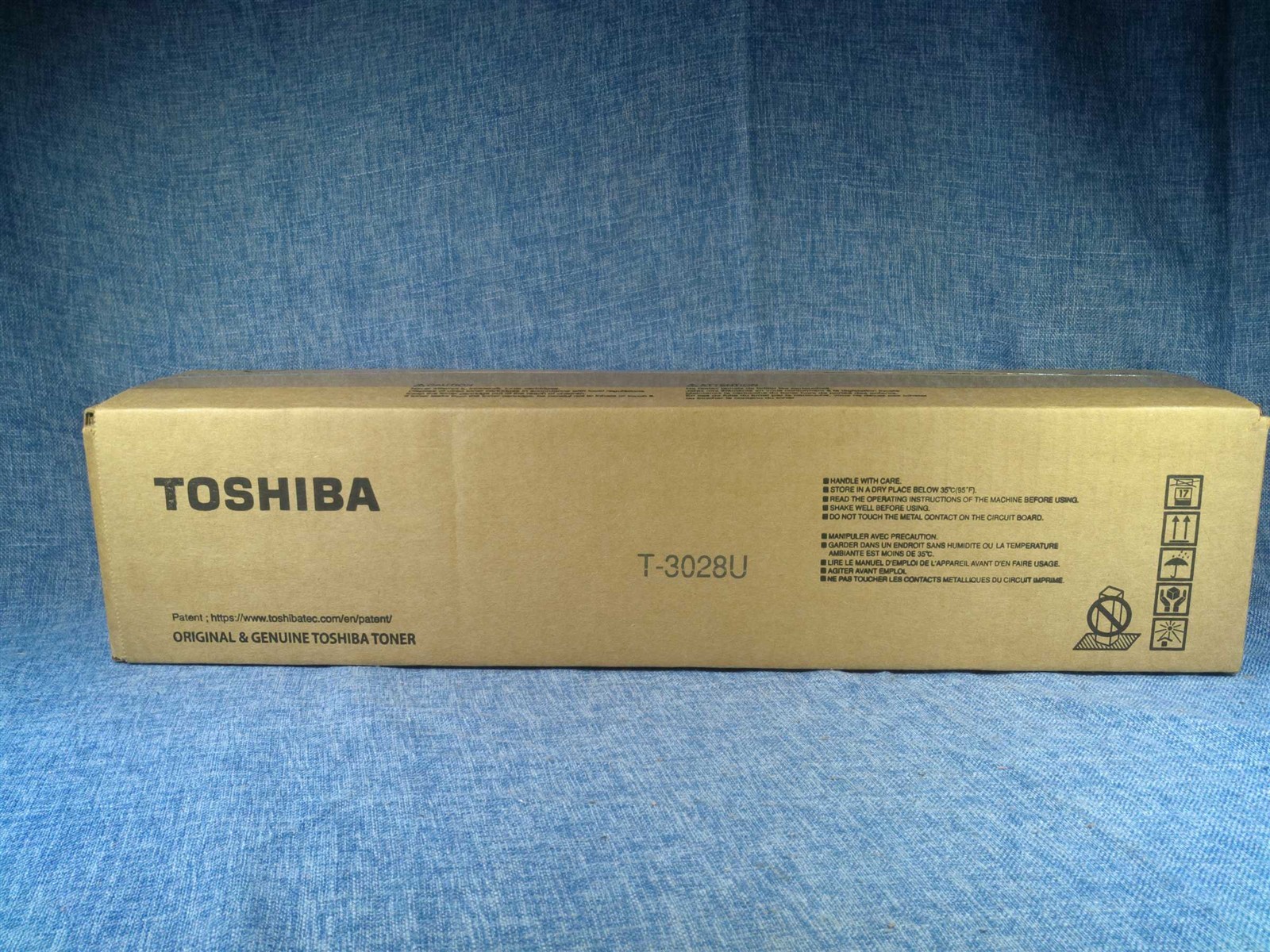 Genuine Toshiba T-3028U - OEM Toner Cartridge - Black -  - NEW