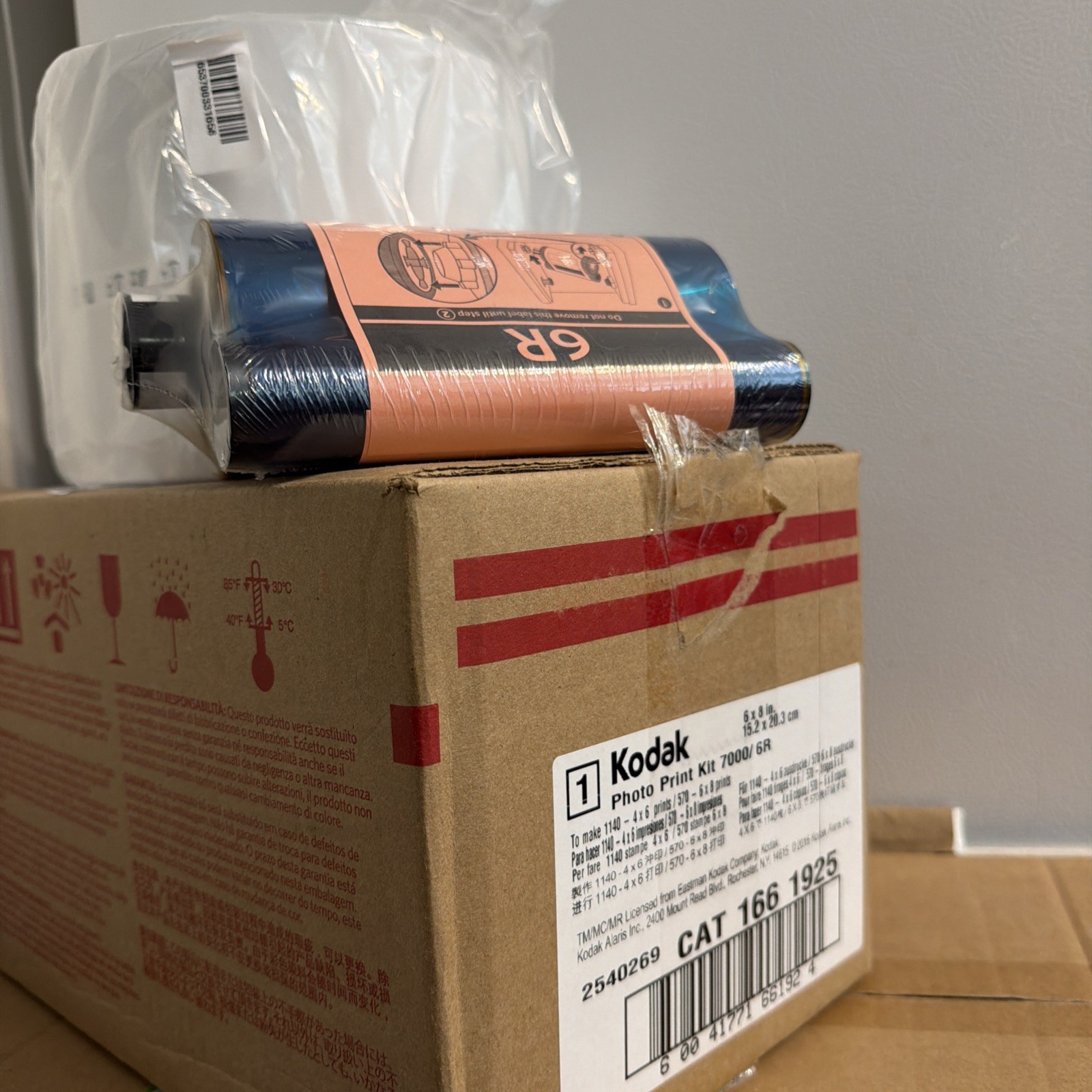 Kodak Photo Print Kit 7000 / 6R Cat # 1661925 NEW