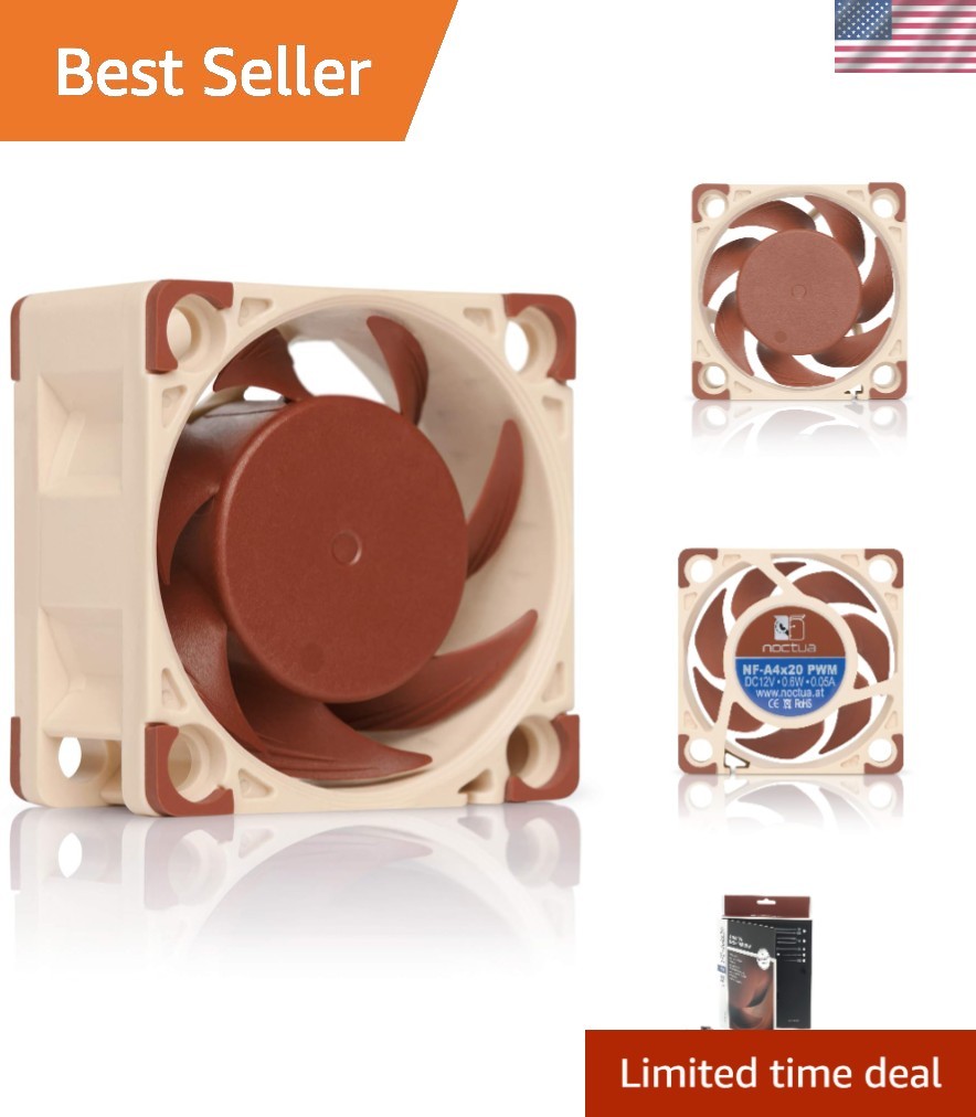 High-Performance Quiet Fan 40mm