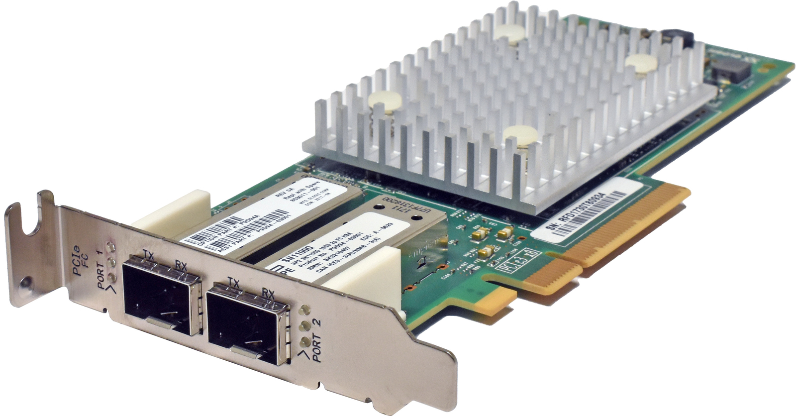 HP QLE2692-HP SN1100Q Dual Port 16Gb FC HBA 853011-001 for DL G9 G10 LP