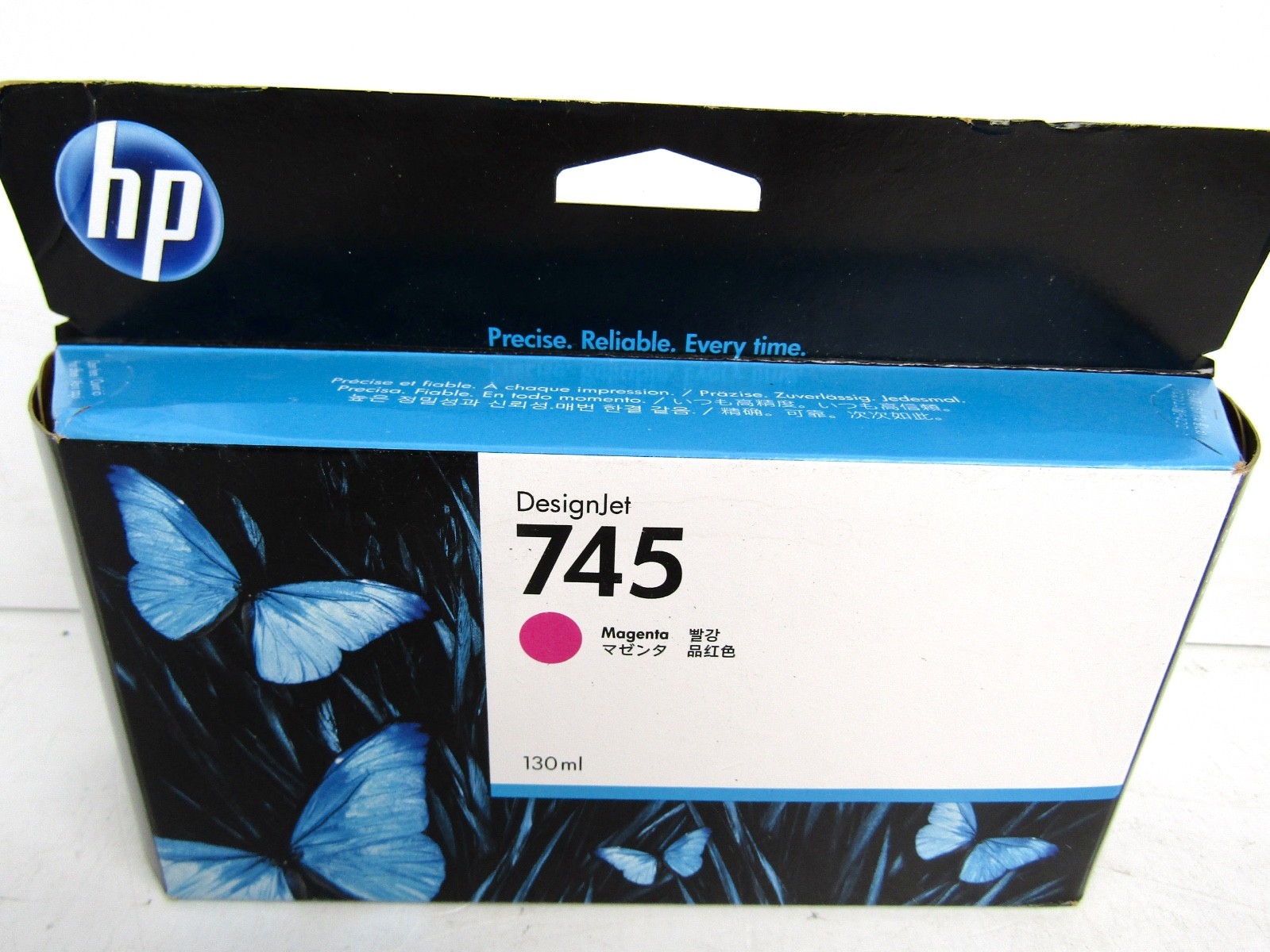 Genuine HP 745 Magenta 130ml Ink Cartridge F9J95A for DesignJet (expired)