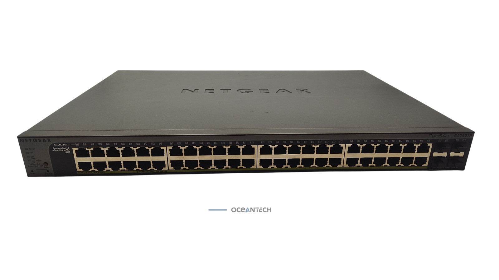 NETGEAR Prosafe GS752TP 48-Port Gigabit PoE+ Smart Managed Switch No Rack Ears