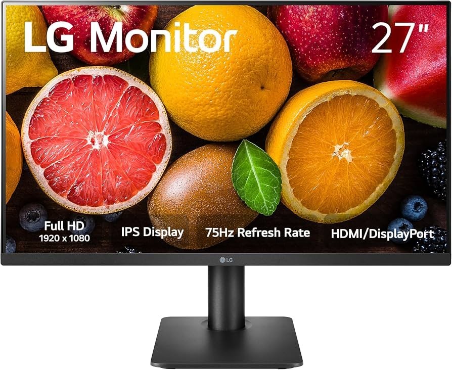 LG 27MP450 27" 1080p IPS Monitor