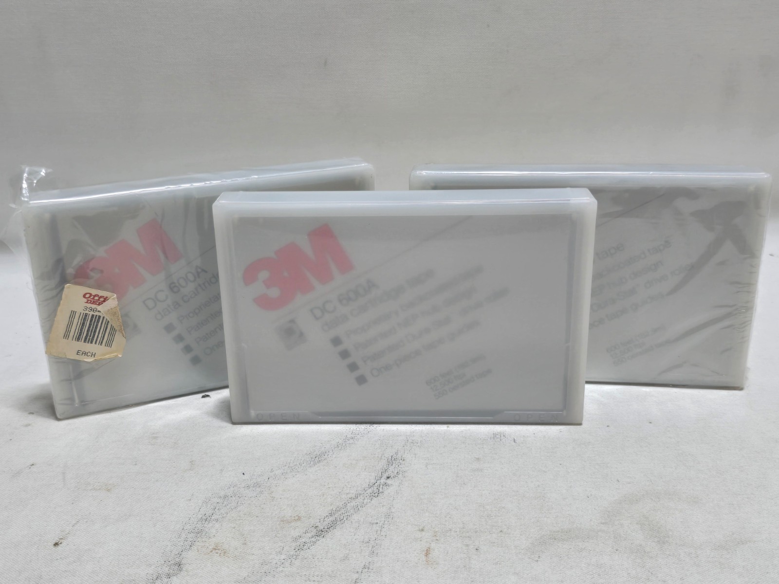 3M DC 600A Data Cartridge Tape - 60 Mbytes 600 ft - Factory Sealed