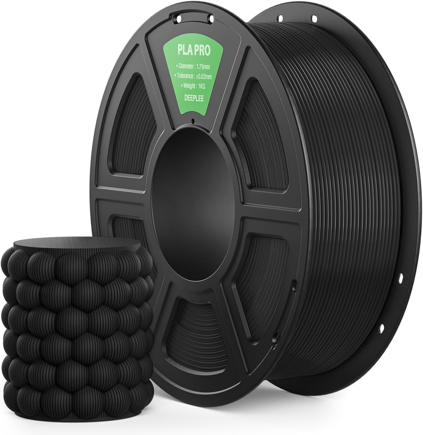 PLA PRO Filament 1.75mm, Stronger Toughness 3D Printer Filament, PLA Filament...