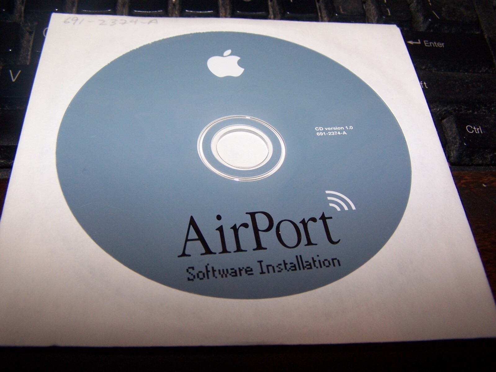 Macintosh Apple Airport Software Installation CD 691-2374-A CD Version 1.0