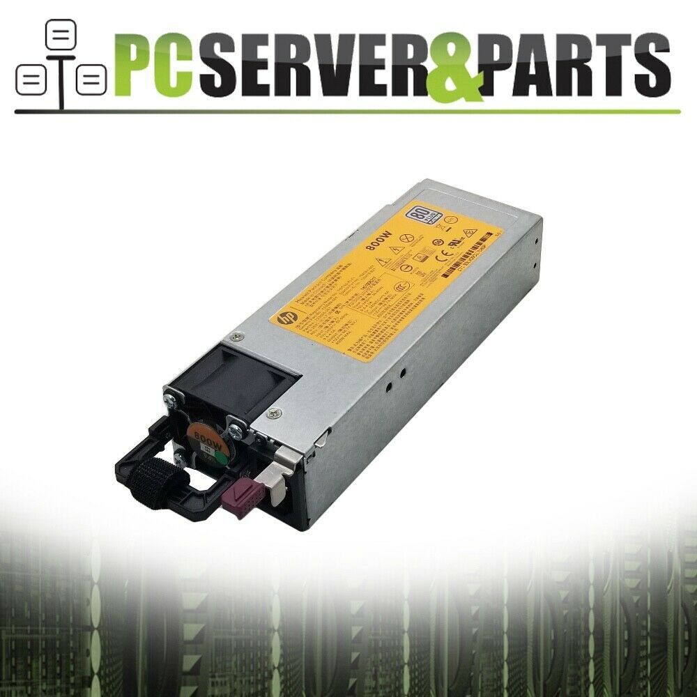 Lot of 10 HP 800W Flex Slot 80 + Platinum Power Supply 754381-001