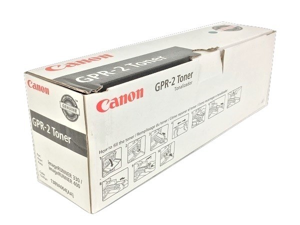 Genuine Canon GPR2 (1389A004) Black Toner Cartridge - Factory Sealed