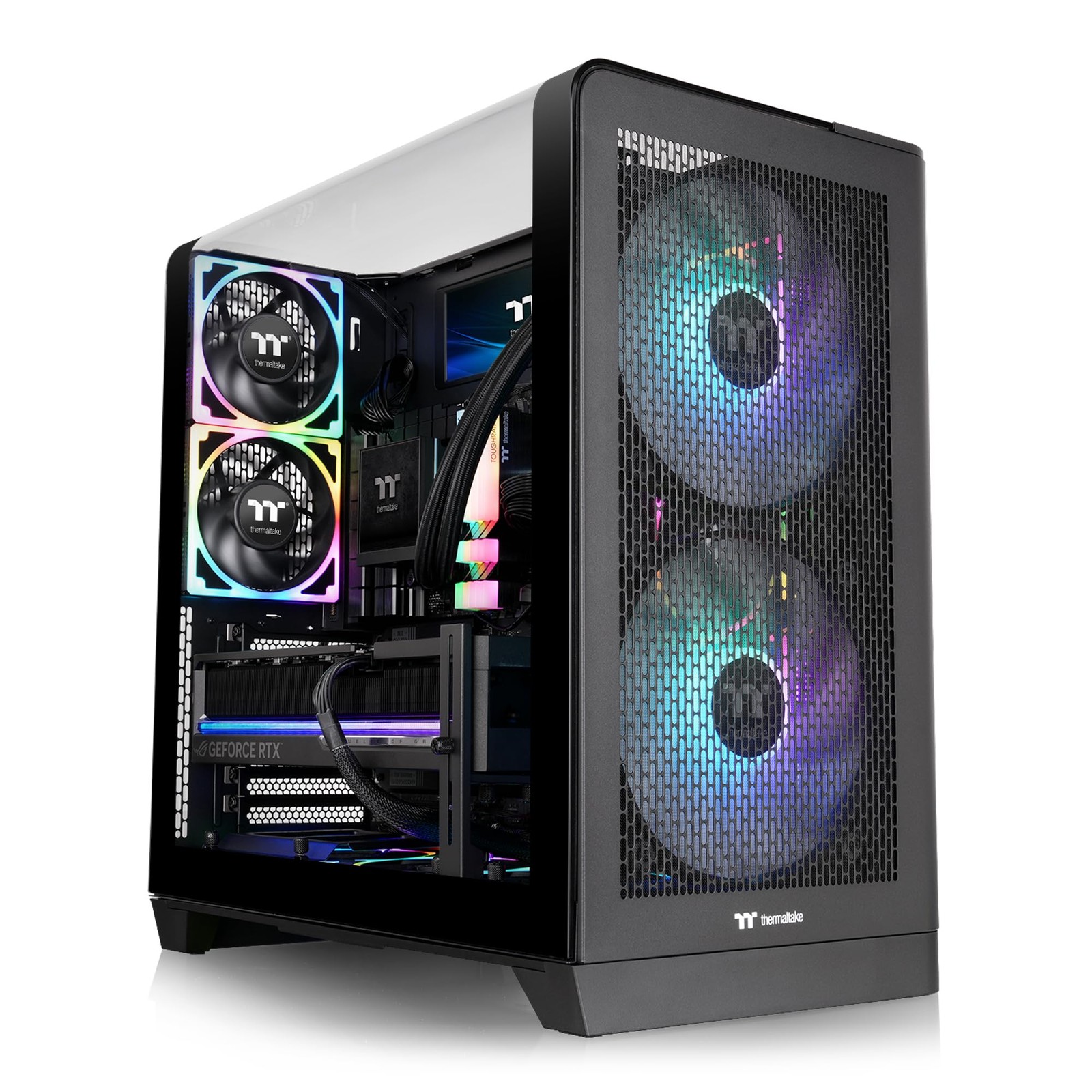 Thermaltake View 390 Air; Mid Tower; 2x120mm CT Fans Included; 360mm Radiator