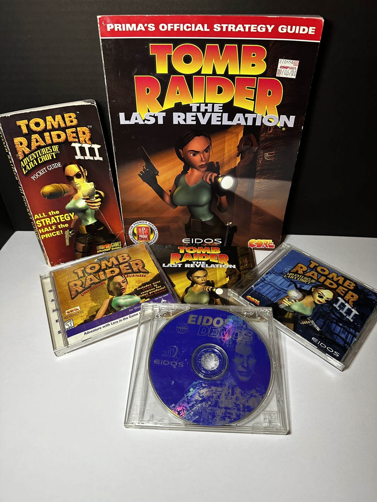 Tomb Raider : The Last Revelation Big Box PC Game (1999) Edios Untested