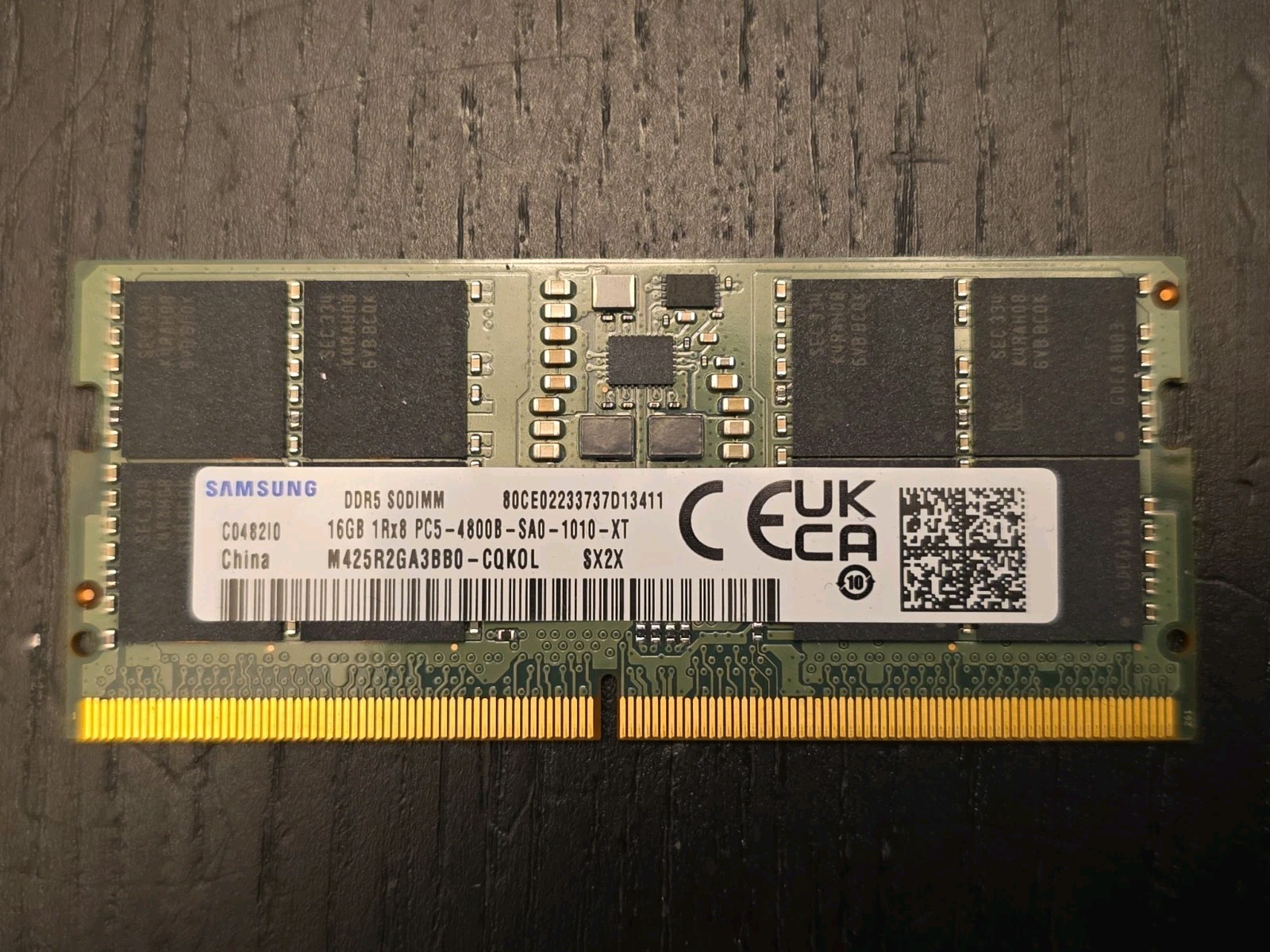 M425R2GA3BB0-CQK Samsung 16GB 1RX8 PC5-4800B SODIMM Laptop Memory RAM