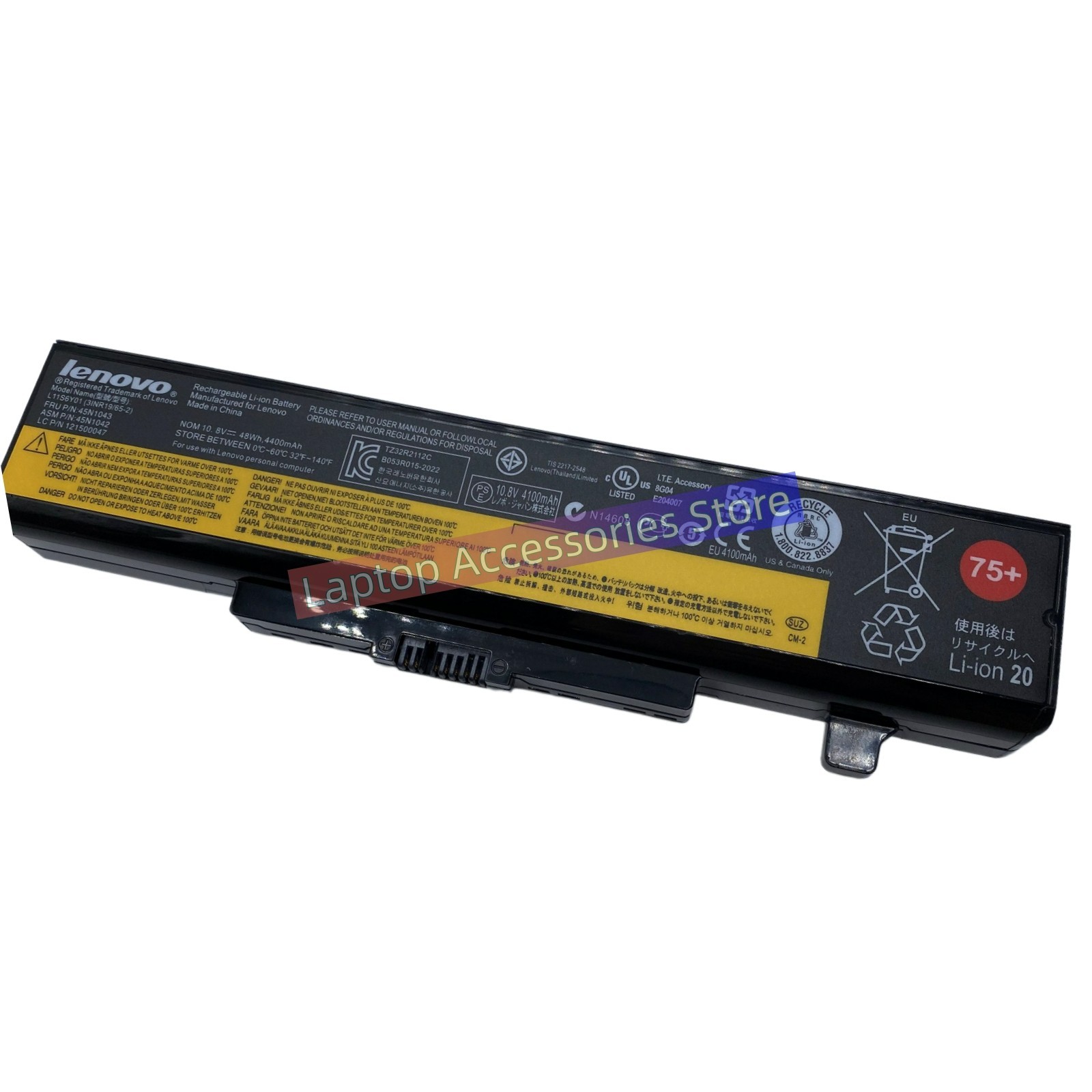 Genuine 75+ Battery for Lenovo Thinkpad E430 L11S6Y01 L11M6Y01 45N1048 45N1049