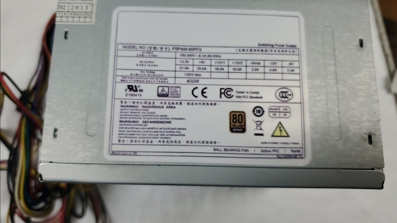 FSP400-60PFG Power Supply