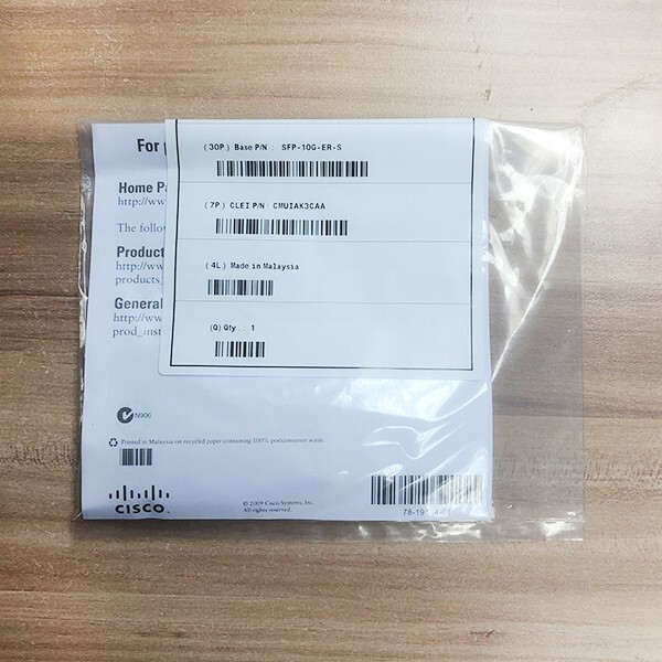 Cisco SFP-10G-ER-S 10GBASE-ER SFP+, 1550nm, 40km, LC, SMF
