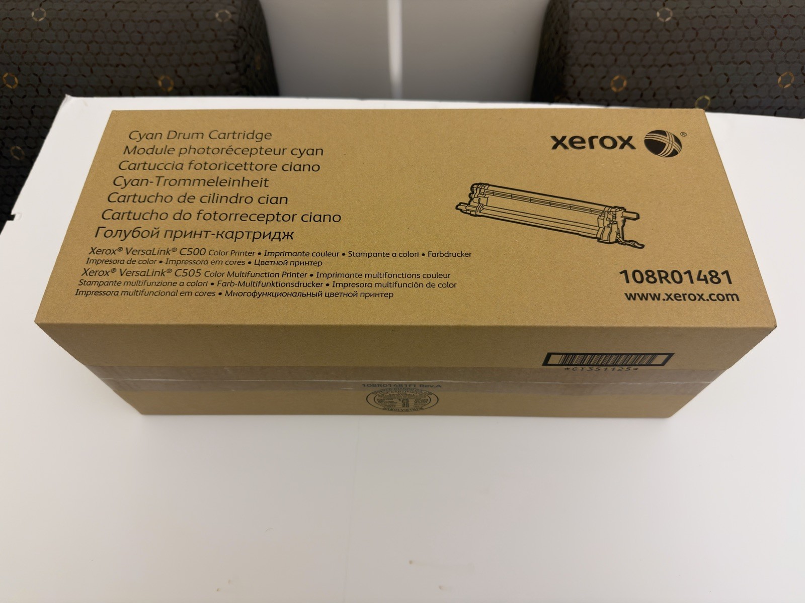 Xerox 108R01481 Drum Cartridge for Versalink C500 C505 - Cyan