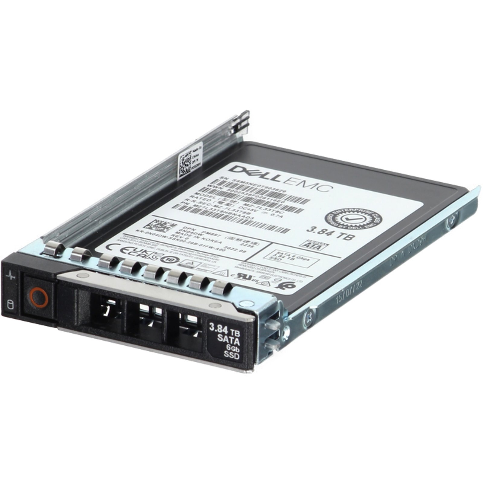N04DW 0N04DW FOR  Dell 3.84TB 6Gbps SATA MU TLC 2.5'' SSD 14/15/16G KIT