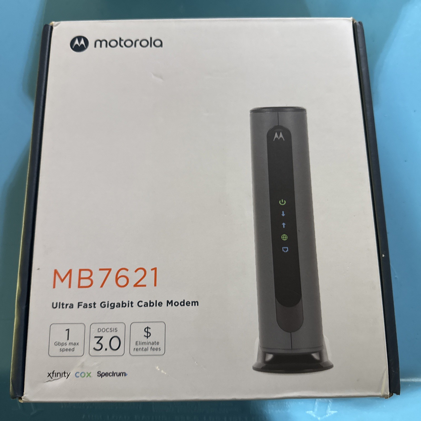 Motorola MB7621-10 1000 Mbps Modem Brand New