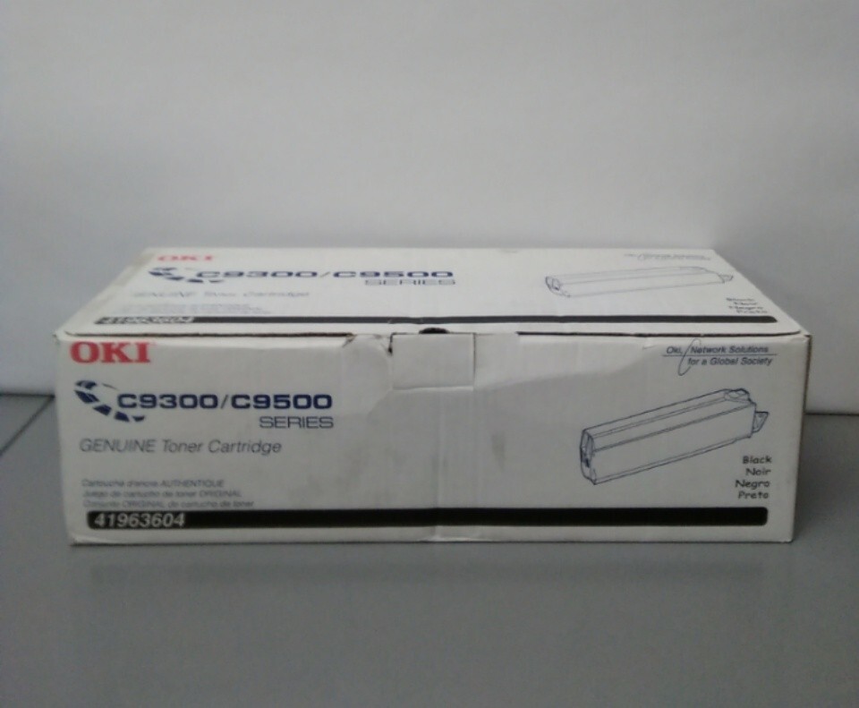 Oki C9300/C9500 Series Black Toner Cartridge 41963604