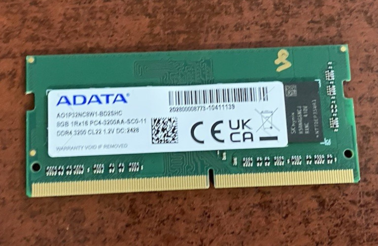ADATA 8GB 1Rx16 DDR4-3200 SODIMM PC4-25600 260-Pin Laptop Memory RAM 30dayWty