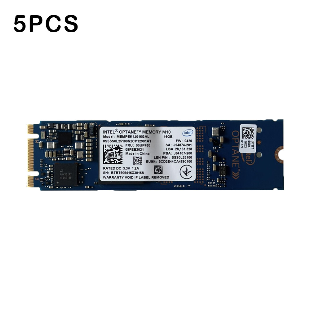 New Intel Optane Memory M10 SSD M.2 2280 16GB MEMPEK1J016GA PCIe 3.0 Xpoint NVMe