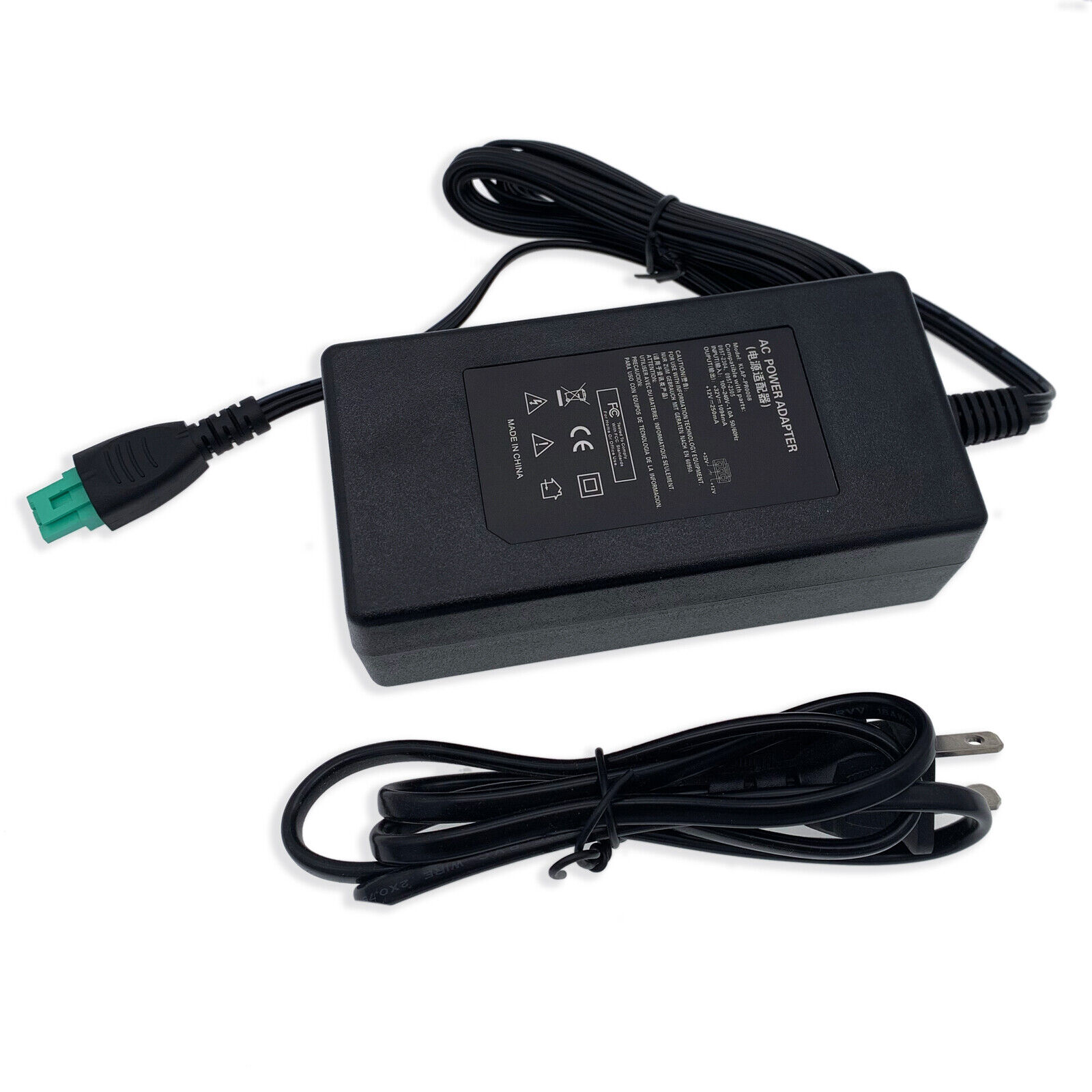 AC Adapter For HP OfficeJet 6600 6700 7110 7610 7612 Printer Charger Power Cord