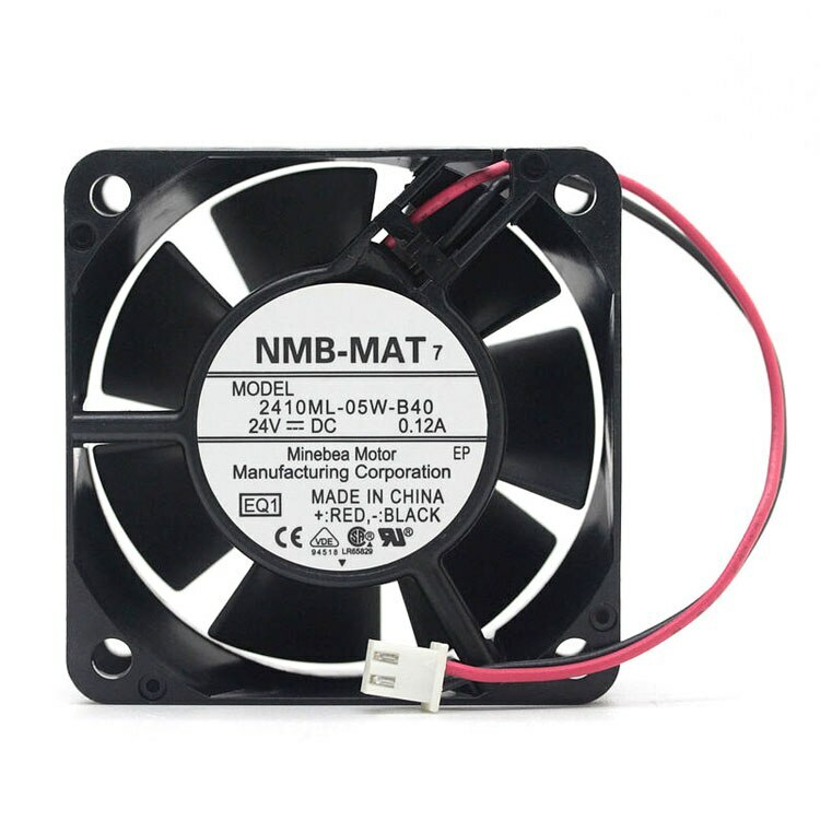  NMB 2410ML-05W-B40 6025 24V 0.12A Converter Radiator cooling Fan