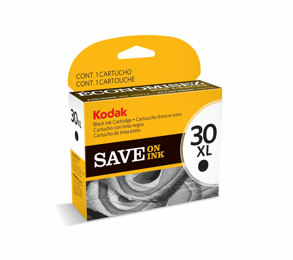 Genuine Kodak 30XL Black Ink Cartridge for ESP 1.2, 3.2, C110, C310 Hero 2.2,3.1