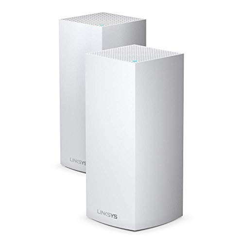 LINKSYS AX4000 WI-FI 6 WHOLE WIFI WIRELESS MESH MX8000 2-PACK - WHITE