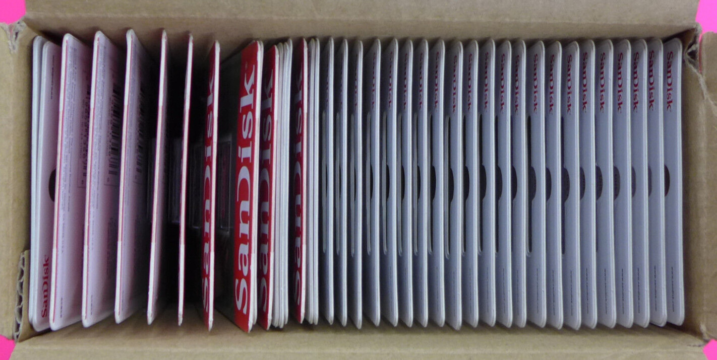 (Lot of 40)NEW Sandisk Ultra 16GB SD Card 48 MB/s SDSDUNB-016G-GN31N