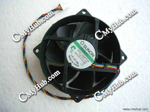 SUNON KDE1209PTVX 13.MS.B2623.AF.GN DC12V 4.4W 4Pin 4Wire 95x95x25mm Cooling Fan