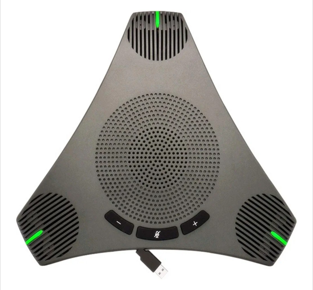 USB Speakerphone Conference Microphone Omnidirectional  Mic 360° W3G8