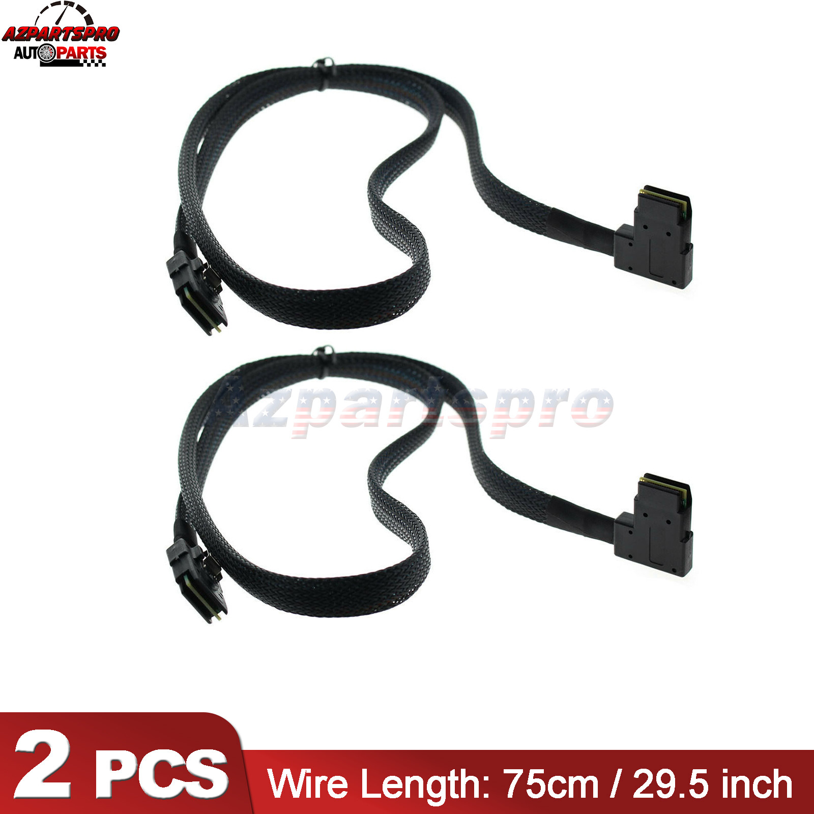 2pcs M246M 0M246M SAS-A SAS-B SATA Cable Raid Controller For Dell R610 R710 H700
