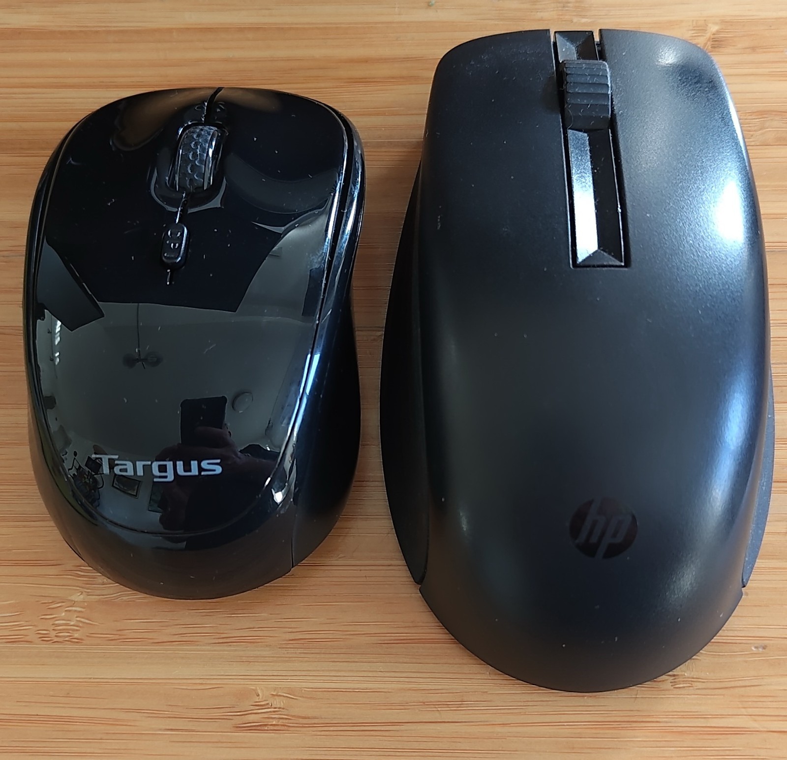 2 set Targus amw620 Wireless Trace mouse AMW50US + HP Large Dongles