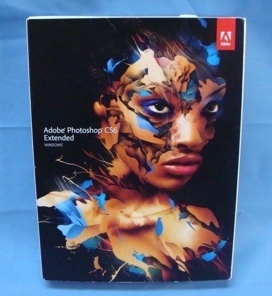 ADOBE PHOTOSHOP CS 6 EXTENDED WINDOWS VERY GOOD 