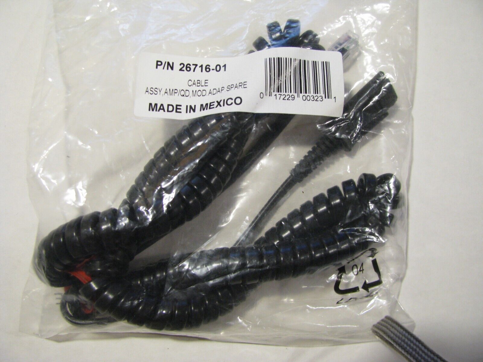 NEW GENUINE Plantronics disconnect cable 26716-01 M22 M12 M10 MX10 cord QD