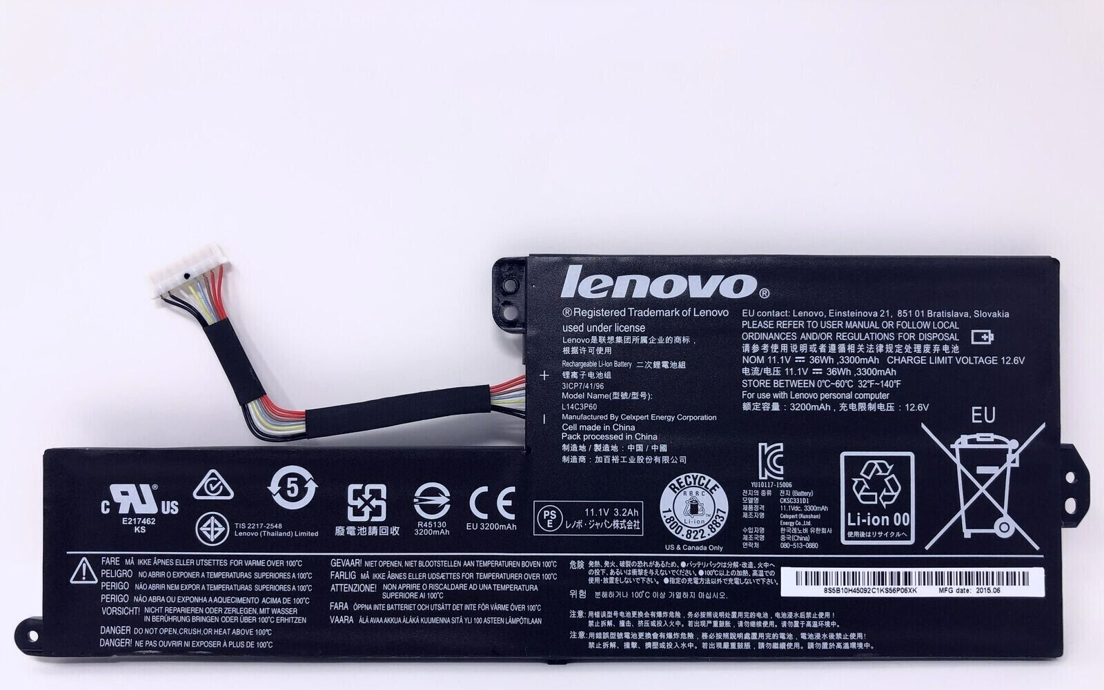 NEW Genuine Lenovo L14M3P23 Battery for Lenovo Chromebook N21