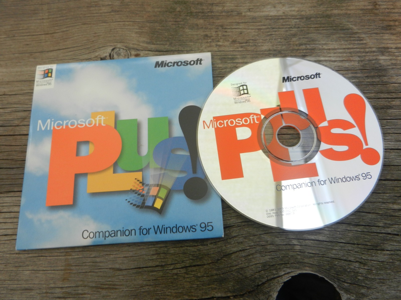 Microsoft Plus 95 Companion for Windows 95 CD Version Product Key