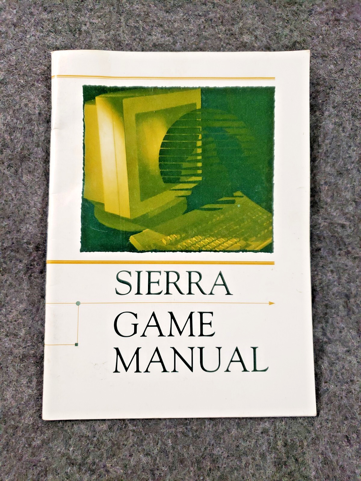 Vintage Sierra Game Manual 1993 Gaming instructions  Window, Mac .........(C6B5)