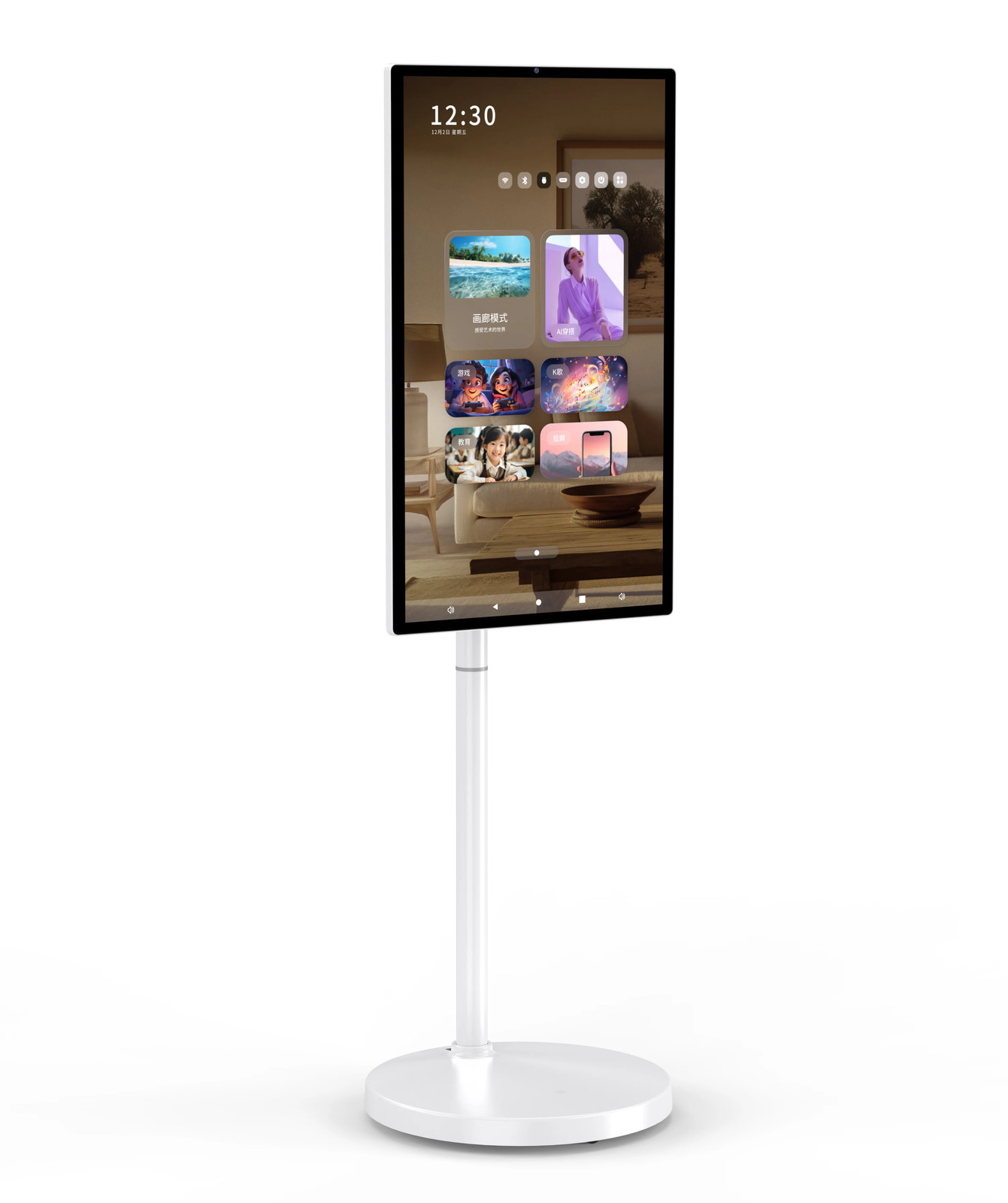 24 Inch Smart TV Android 13 Tablet Live Streaming Machine Touch Screen Monitor w