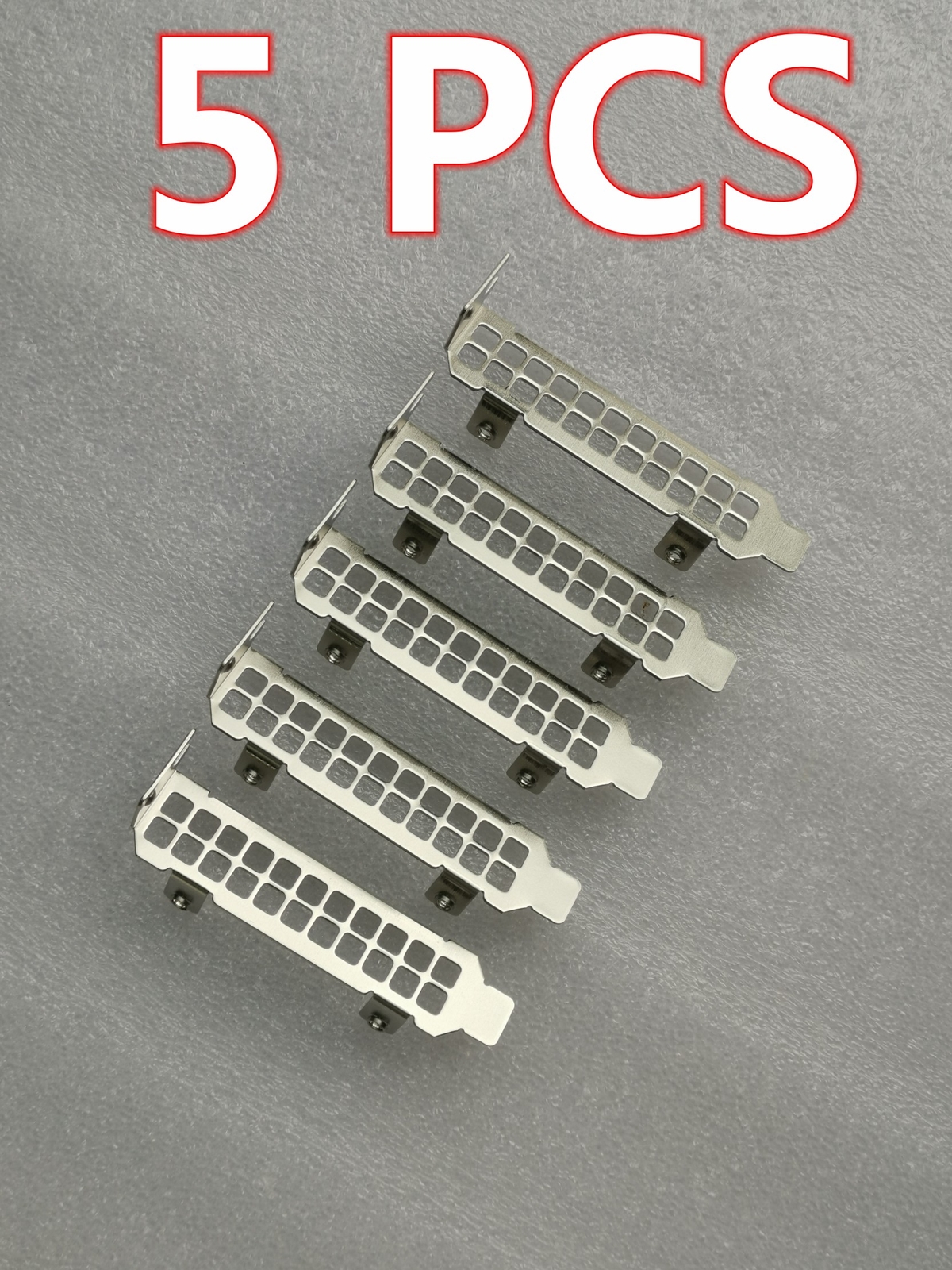 5PCS Low Profile Bracket for AOC-S3008L-L8E AOC-S3008L-L8I AOC-S3108L-H8IR