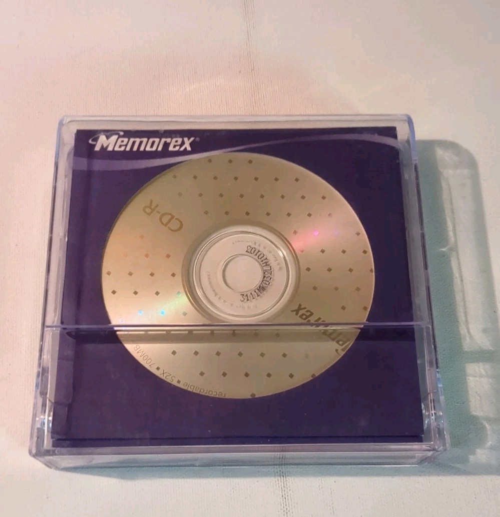 Memorex A Lot Of Nine CDs And Case The CDs Are In Paper Sleeves New